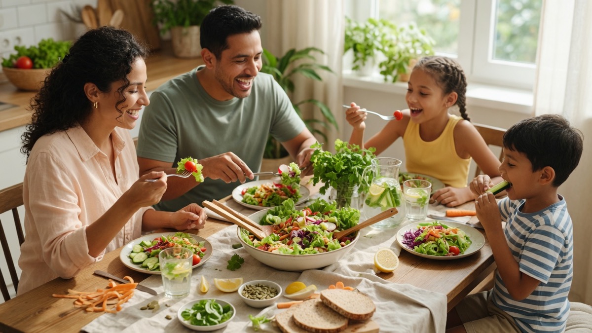 Healthy gluten-free family meal benefits