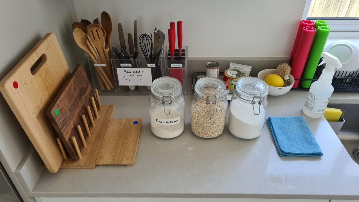 Preventing gluten cross-contamination in the kitchen
