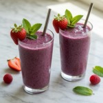 Berry Green Gluten-Free Smoothie — recipe photo