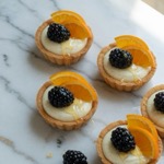 Citrus Berry Cream Cheese Tartlets (GF) — recipe photo