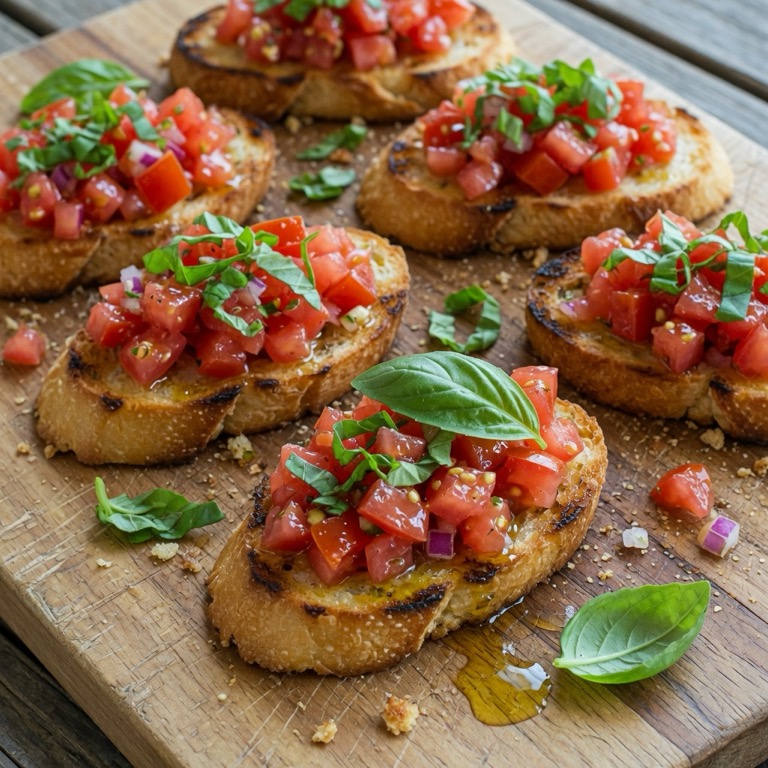 Gluten-Free Gourmet Bruschetta