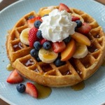 Gluten-Free Waffle Delight with Fruit Medley — recipe photo